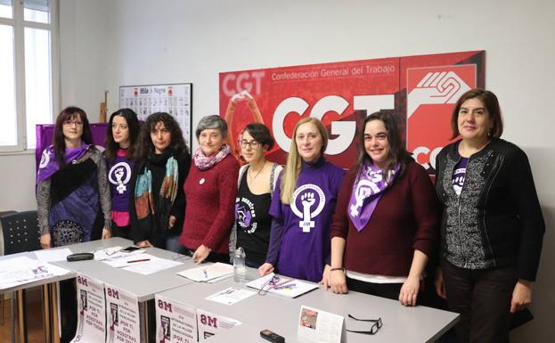 La CGT llama a una huelga general feminista de 24 horas el 8 de marzo