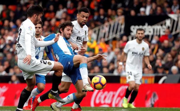 Reparto de puntos en Mestalla