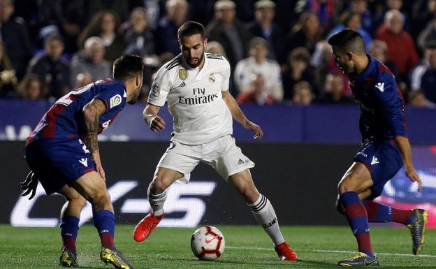 Carvajal: «Yo estoy a 25 metros y oigo la patada de Doukouré»