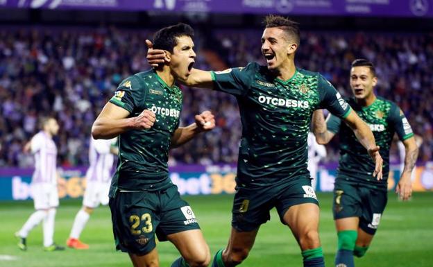 El Betis cura en Valladolid sus heridas europeas