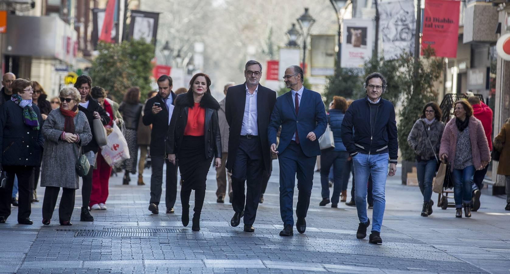 Silvia Clemente comparece en la sede de Ciudadanos en Valladolid