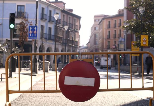 El centro de Valladolid seguirá cortado al tráfico el miércoles por los altos niveles de polución