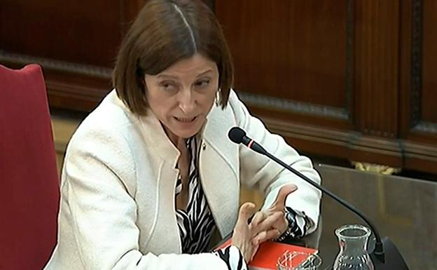 Forcadell admite que utilizó la Presidencia del Parlament para legitimar el 'procés'