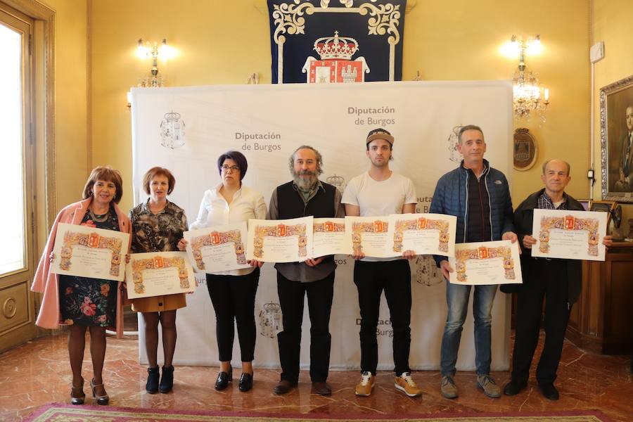 Imágenes de los premiados del Certamen Provincial de Teatro de la Diputación