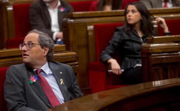 Torra avisa de que no permitirá que se divida a los catalanes por su origen