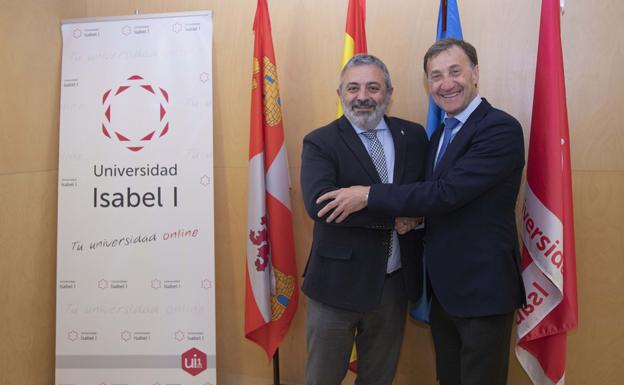 El subdelegado del Gobierno destaca el papel de la Universidad Isabel I como «agente social, cultural y económico» de Burgos