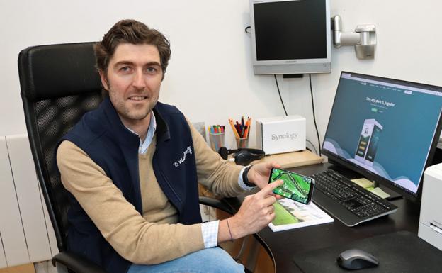 Un burgalés revoluciona la práctica del golf con una aplicación móvil