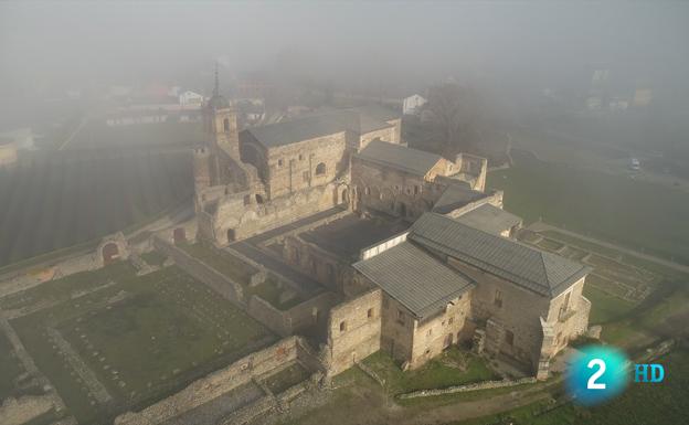 El Monasterio de Santa María de Carracedo protagoniza el programa 'La Aventura del Saber', de la 2 de TVE