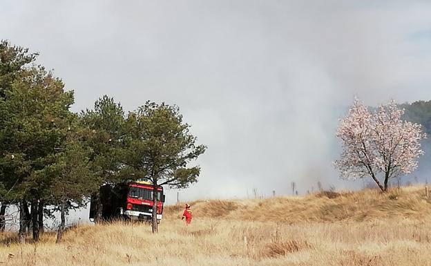 El humo de unas prácticas forestales en Villatoro provoca 'falsos' avisos al 112