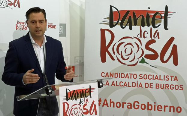 De la Rosa: «El PSOE está más cerca que nunca» de la Alcaldía de Burgos