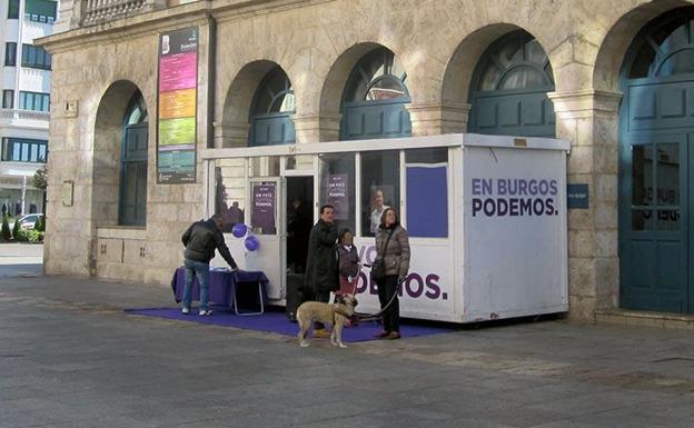 La Junta Electoral recuerda que está prohibido colocar casetas fijas en Burgos durante la campaña