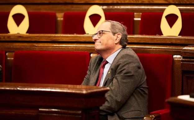 Torra: «Asumo las consecuencias, cueste lo que cueste»