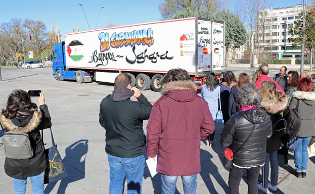 Burgos envía 23 toneladas de ayuda humanitaria en una nueva caravana al Sáhara Occidental