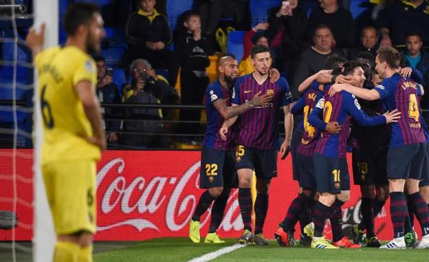 El Barça salva la honra en la locura de La Cerámica