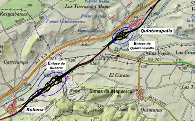 Fomento agiliza las expropiaciones para mejorar la N-I entre Rubena y Fresno de Rodilla