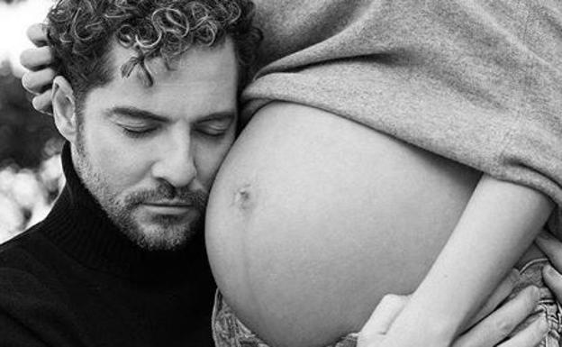 David Bisbal y Rosanna Zanetti presentan a su hijo Matteo