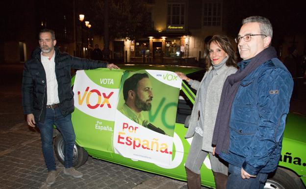 Vox arranca la campaña con la confianza de obtener representación en Burgos