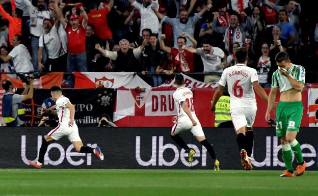 El Sevilla se asoma a la Champions