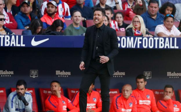 Simeone: «Es difícil salir campeón en el Atlético pero se disfruta mucho más»