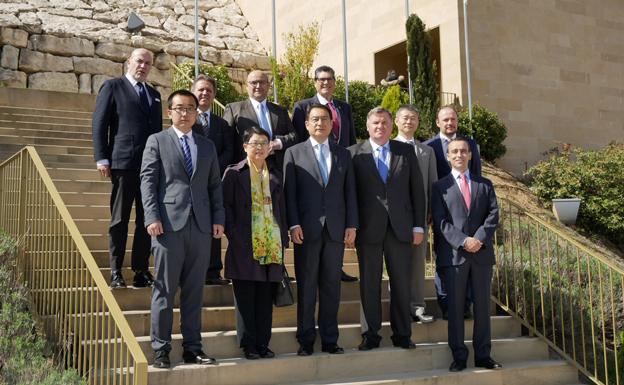 El embajador de China en España visita la DO Ribera del Duero