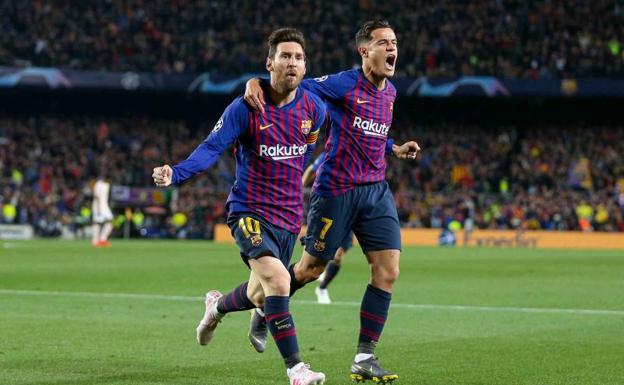 Entre la exhibición de Messi y el gesto de Coutinho a la afición