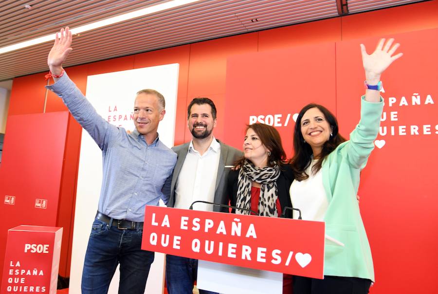 Adriana Lastra participa en un acto político del PSOE de Burgos