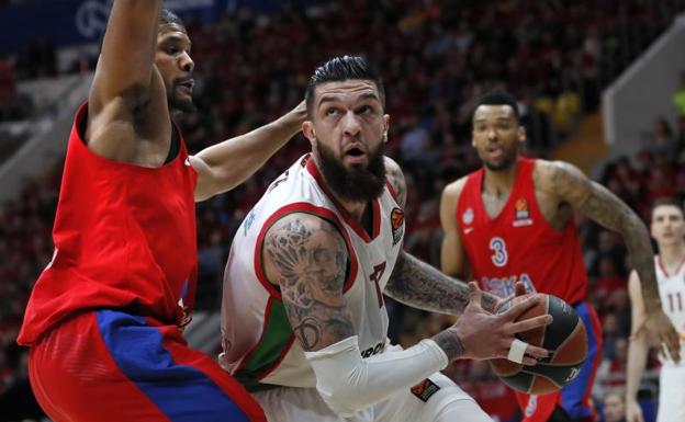 El Baskonia iguala la serie ante el CSKA con un imperial Poirier