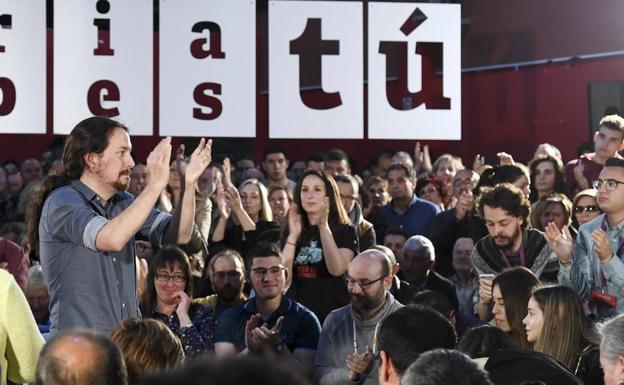 Iglesias apela al voto progresista para que el PSOE no pacte con Cs, que tiene «discurso de extrema derecha»