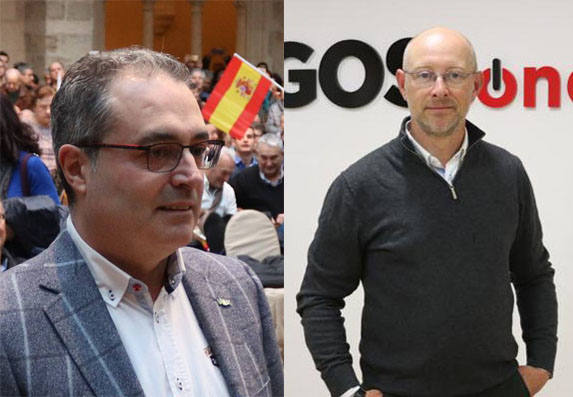 Ángel Martín e Iñaki Sicilia, cabezas de lista de Vox al Ayuntamiento de Burgos y a las Cortes