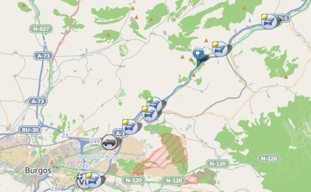 La vuelta a casa deja retenciones entre Burgos y Quintanavides