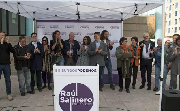 Podemos presenta una lista «solvente y clara» para superar el «desgobierno del PP» en el Ayuntamiento de Burgos