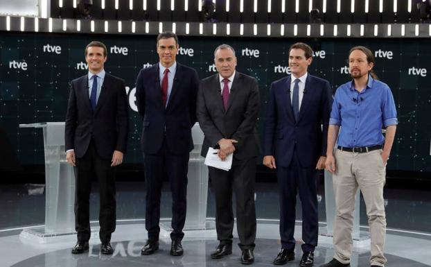 El debate concluye sin despejar la duda de los posibles pactos