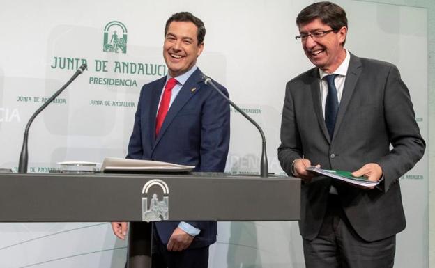 PP y Cs presumen de estabilidad en Andalucía en la recta final de campaña