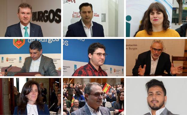 Nueve candidatos optan a ser alcalde de Burgos el 26-M