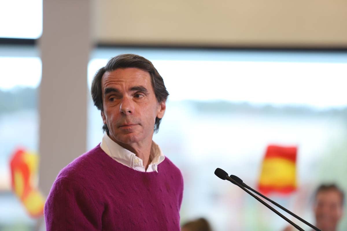 José María Aznar en Burgos