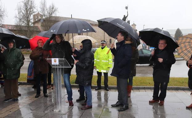 La lluvia 'elige para mal' los días en los que visita Burgos