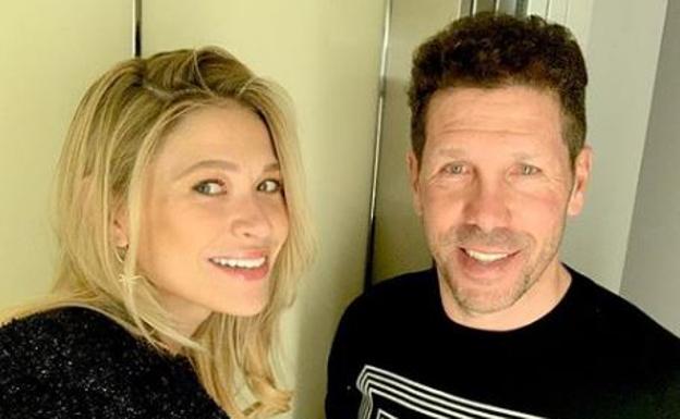 Así ha felicitado Carla Pereyra al Cholo Simeone por su cumpleaños