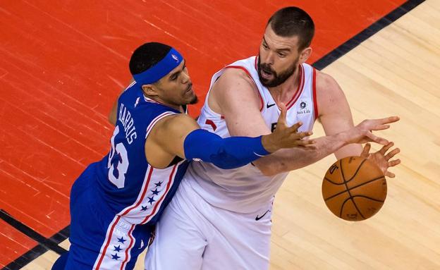 Los Sixers igualan la eliminatoria al derrotar a los Raptors