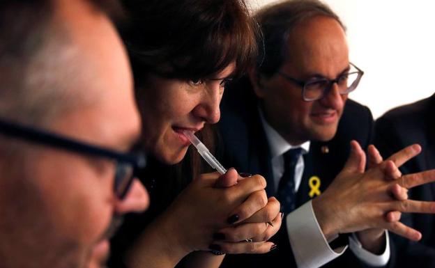 Torra no retirará la Cruz de Sant Jordi a De Gispert