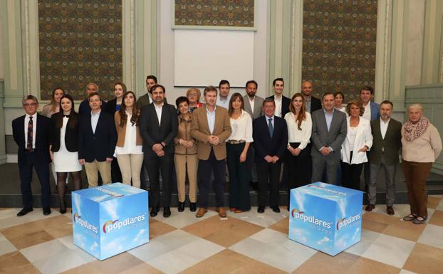 Lacalle pide que se vote en clave local y sostiene que el PP presenta la candidatura «más completa» en Burgos