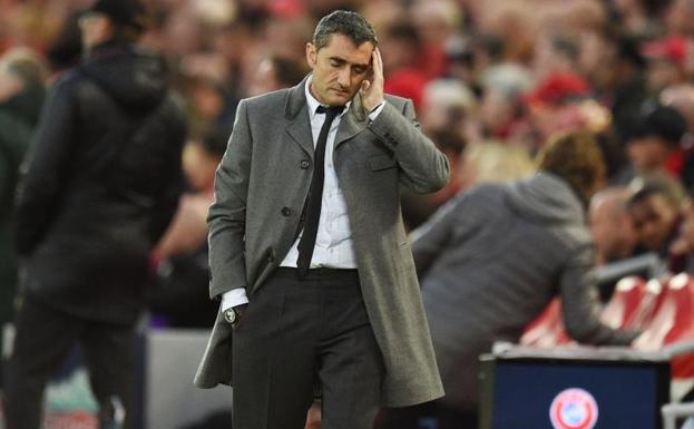 El ridículo de Anfield puede pasar factura a Valverde