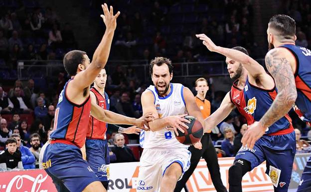 El San Pablo Burgos cae ante el Baskonia en el último suspiro