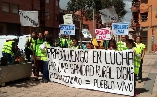 Los vecinos de la comarca de Pradoluengo vuelven a exigir recuperar el médico de Fresneda de la Sierra Tirón