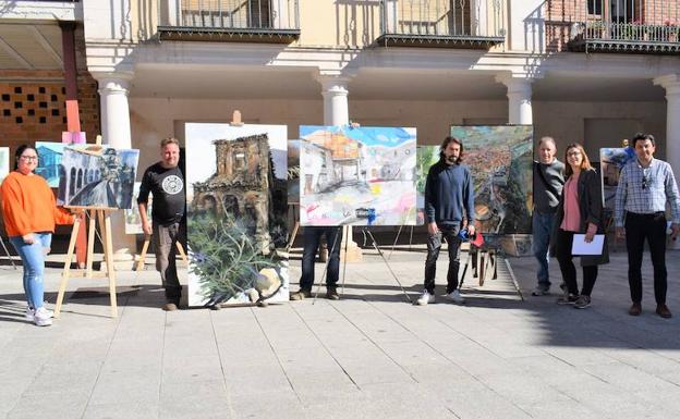 El navarro Álvaro Gil gana en el XXI Concurso Nacional de Pintura ETT de Miguel 'Villa de Lerma'