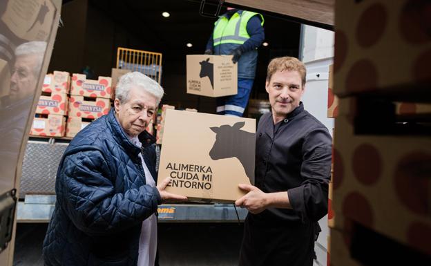 La Fundación Alimerka donó alimentos por un valor superior a los 109.000 euros en 2018 a tres entidades sociales burgalesas