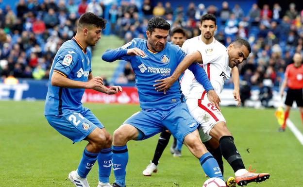 El Getafe se cuela en la tradicional pugna entre Valencia y Sevilla