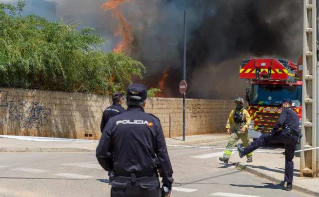 En libertad el detenido por maltratar a la mujer que falleció en el incendio de Ibiza