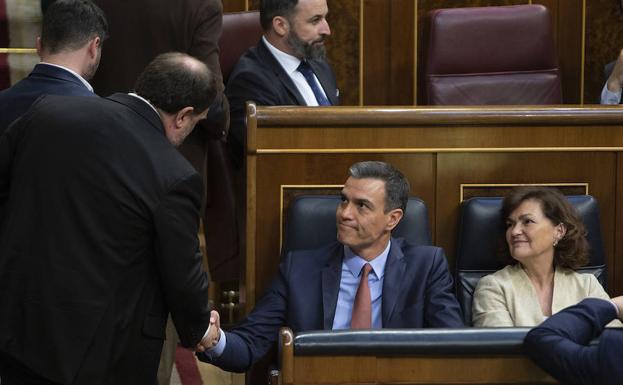 La elección de la presidenta del Congreso sirve de ensayo general para la investidura