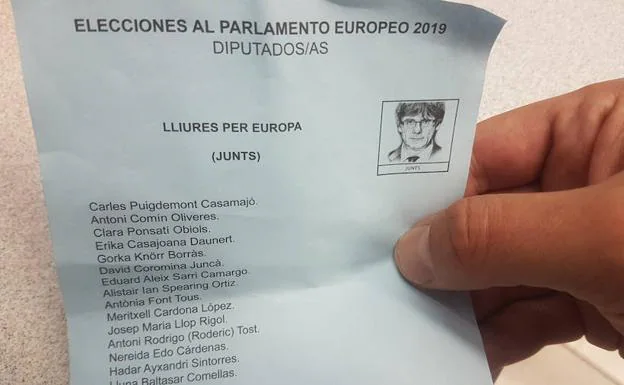 139 burgaleses votaron a Puigdemont el 26-M