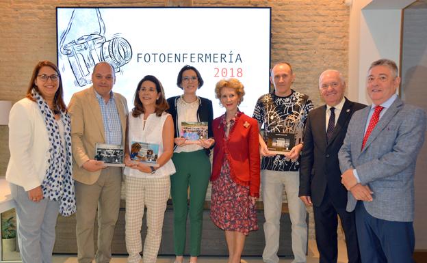 La burgalesa Celia Valderrama consigue el premio especial de estudiantes FotoEnfermería 2018
